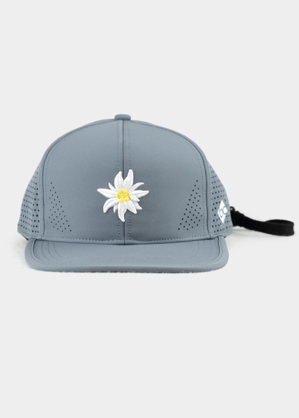 Cap "Edelweiß Outdoor v2" - graublau (Snapback)